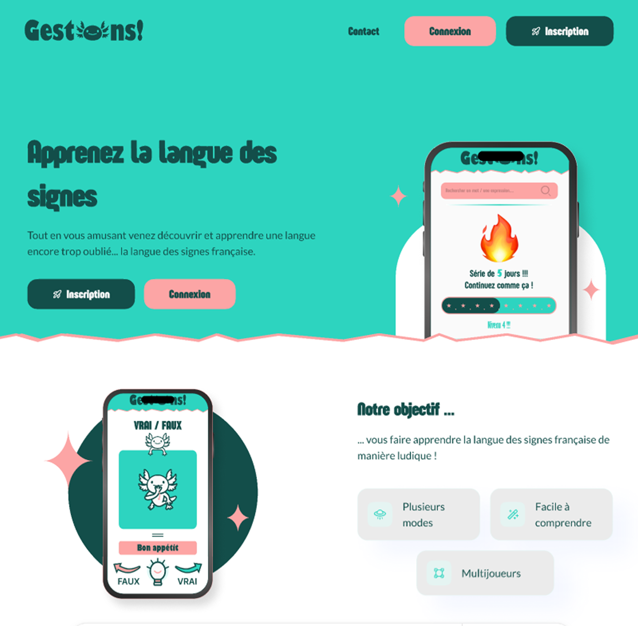gestons screen